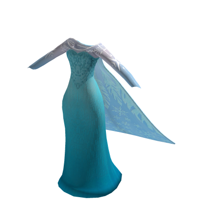 ❄️ Elsa's Ice Queen Frozen Blue Dress  
