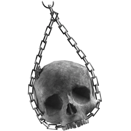 White Skull Waist Chain