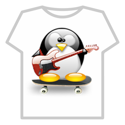 Sk8er penguin!
