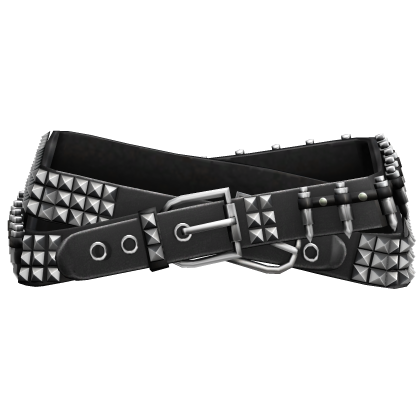 Studded Emo Double Belt 3.0