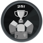 25 Wins!