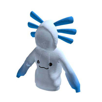 Axolotl Hoodie - Blue