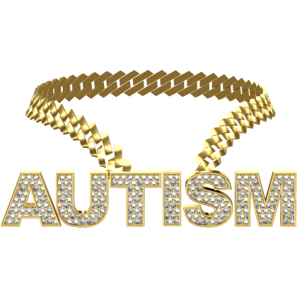 autism chain necklace