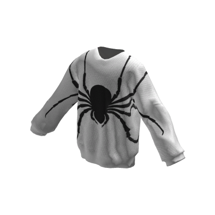 Halloween Spider Sweater White 🕷️