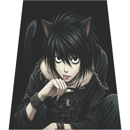 Cute Catboy L Lawliet Cape