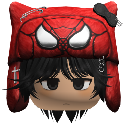 Spiderkitty Boy Hair Black