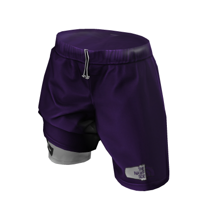 courtside - comp shorts [nawf purple]