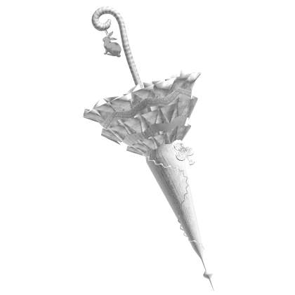 Egl 🗝 Wonder Lace Waist Parasol white