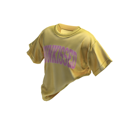 Preppy Aesthetic Oversized Tucked Tee Sunkissed