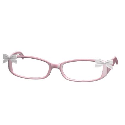 Light Pink Delicate Coquette Nerdy Glasses