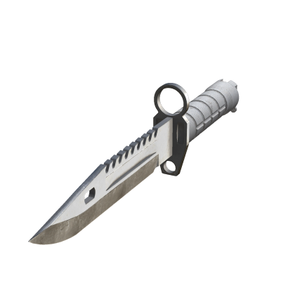 White Combat Knife V1 (HAND)