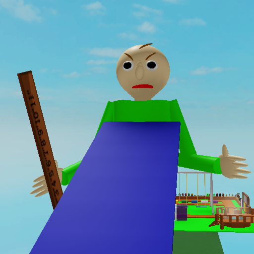 Escape the Baldi Obby EASY 🔥