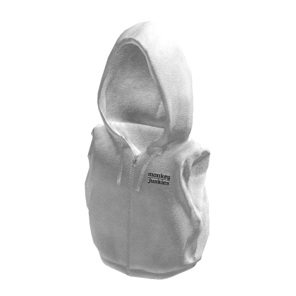 MJ - Hoodie Sleeveless White