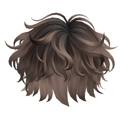 Fluffy Wavy Hair(Brown Ombre)