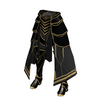 ♾️ Black and gold nightmare knight legs