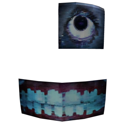 Creepy Grin Face Cover