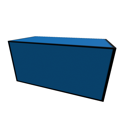 Bright Blue Brick