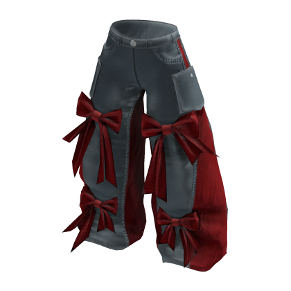 Daeye - Red Ribbon Pants
