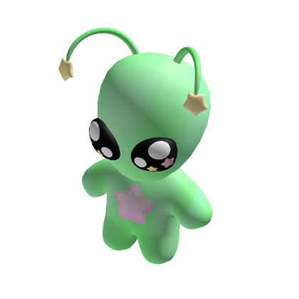 ♡ Galactic cute green alien plushie ♡ holdable