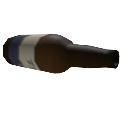 (R6 Holdable) Glass Soda Bottle