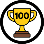 100 trophies