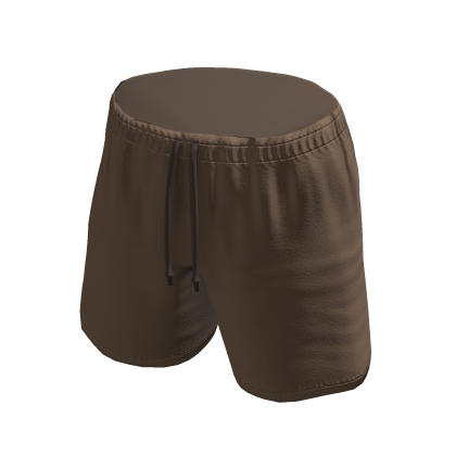 brown shorts