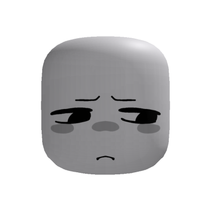 Ashamed Sad Face (Recolorable)