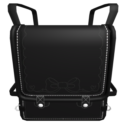 学生 1.0 Black Japanese kawaii school backpack