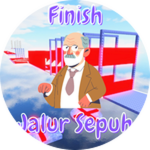 Finish Jalur Sepuh