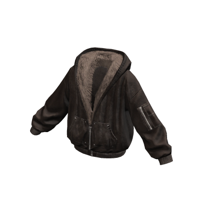 Baggy zipper Streetwear jacket (Brown)