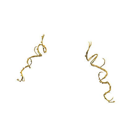 Gold Angel Thorn Arm Wraps