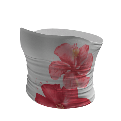 Hibiscus Summer Tube Top 