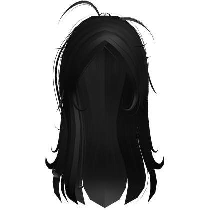 ۶ৎ | cute messy long scruffy black hair