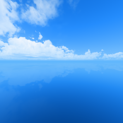Sunless Blue Sky Skybox