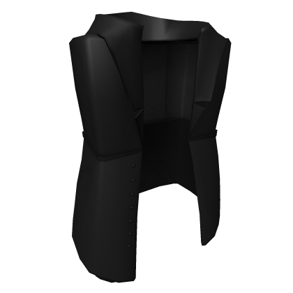 Pure black 4 Panel Suit