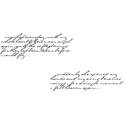 Black Poetic Vintage Text Background