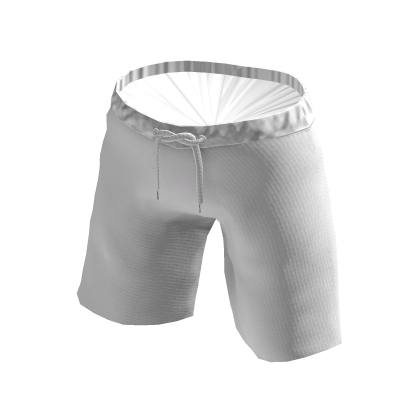 ⭐ White Sports Shorts Swim Beach