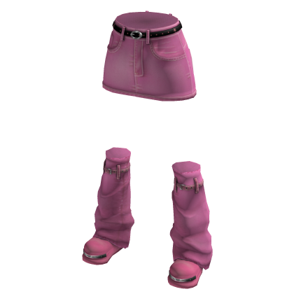 Pink Denim OutFit