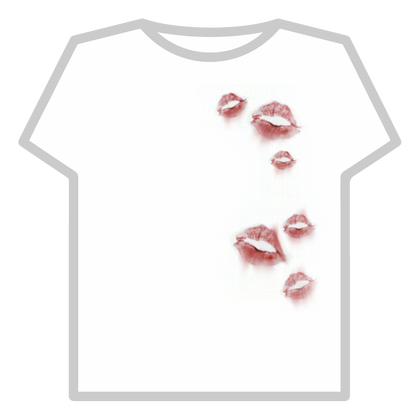 zombie goth emo lipstick marks kiss blood stains