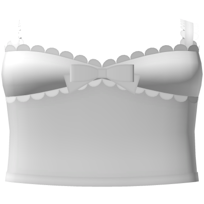 ♡ sweetest ruffled tank top in white