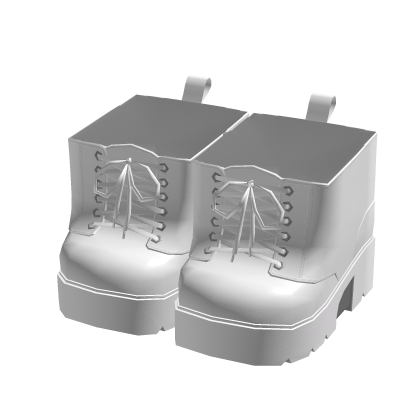 White Cute Natural Boots