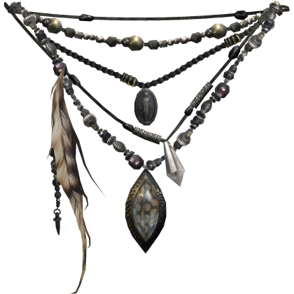Gaian Esoteric Charm Skein Feather Necklaces 1.0
