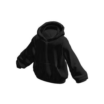 Black Oversized Hoodie