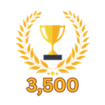3,500 Wins!