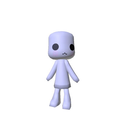 [Animated] Wii Mii Low Poly Chibi (Male)