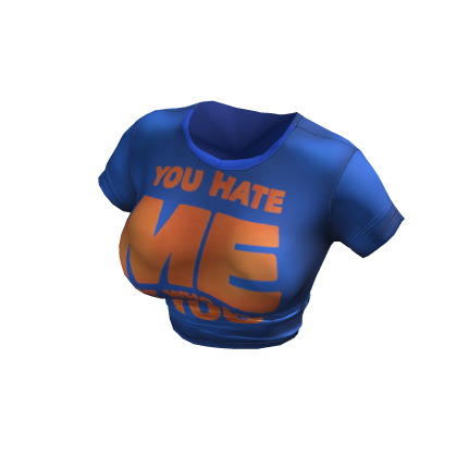 ♥ y2k blue neon orange graphic t-shirt
