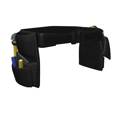 Black Contractor's Tool Belt
w/ Yellow