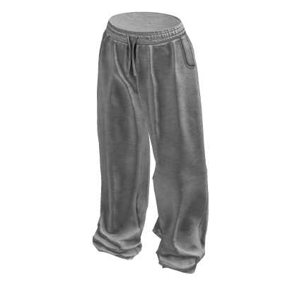 Baggy SweatPants (White)
