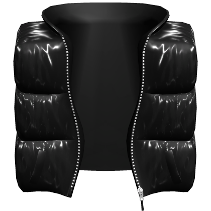 Puffer Vest Jacket Shiny Black [1.0]