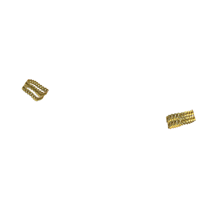 Double Gold Chain Link Bracelets